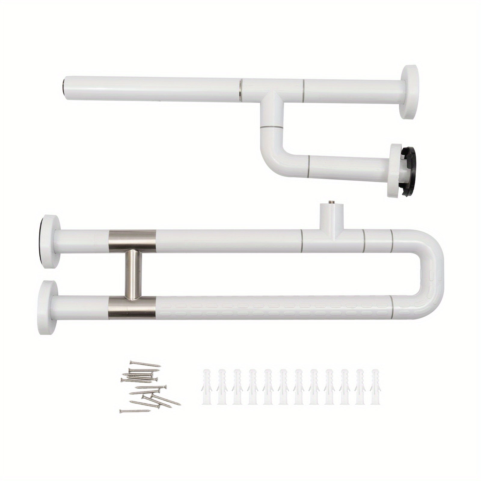 Ergonomic Safety Handrails for Elderly & Disabled Stainless Steel