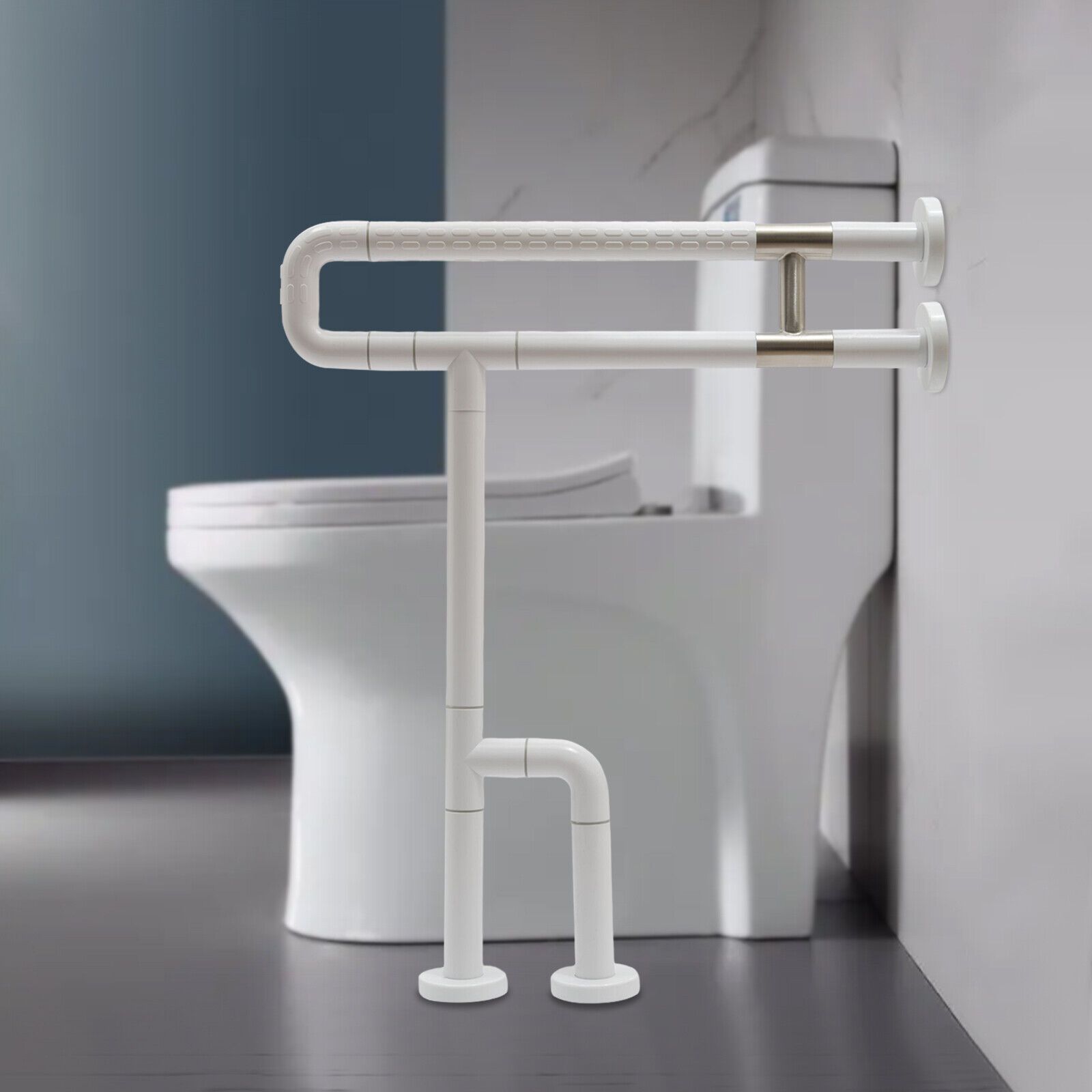 Ergonomic Safety Handrails for Elderly & Disabled Stainless Steel