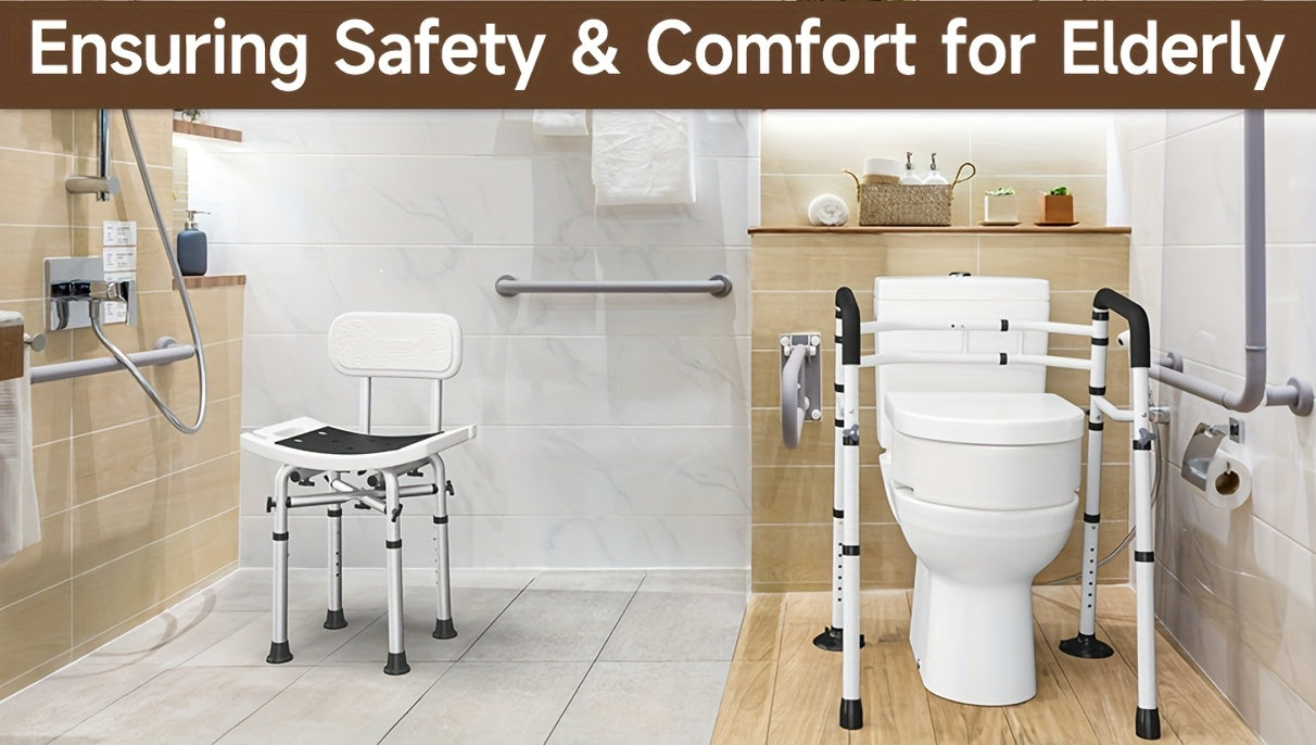 Aluminum Toilet Handle - for Bathroom Support