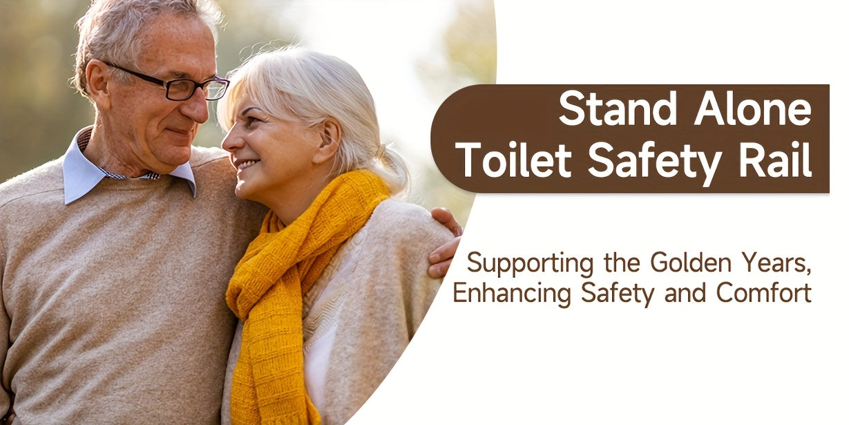 Aluminum Toilet Handle - for Bathroom Support